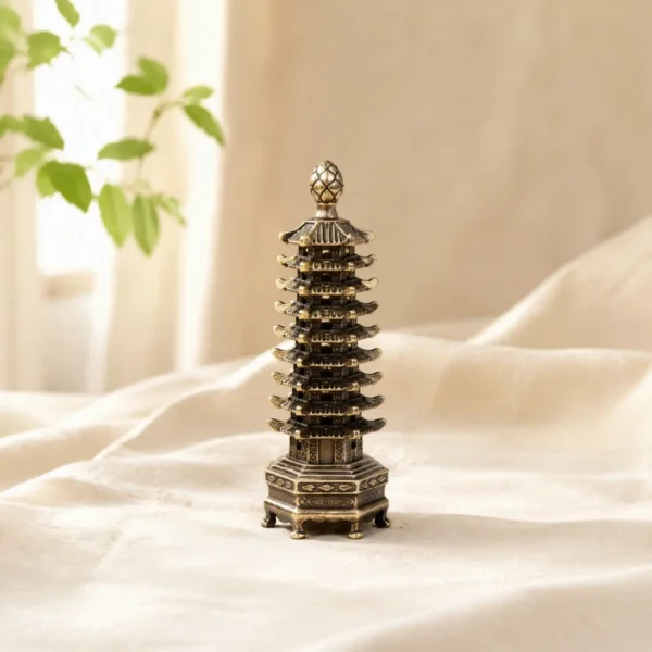 Brass Mini Wenchang Pagoda