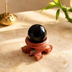 Obsidian Luck Turning Sphere