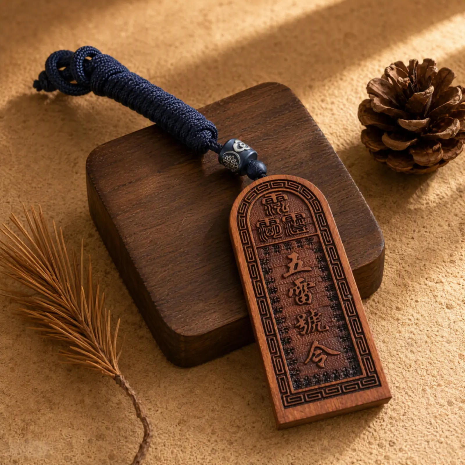 Peach Wood Thunder Token