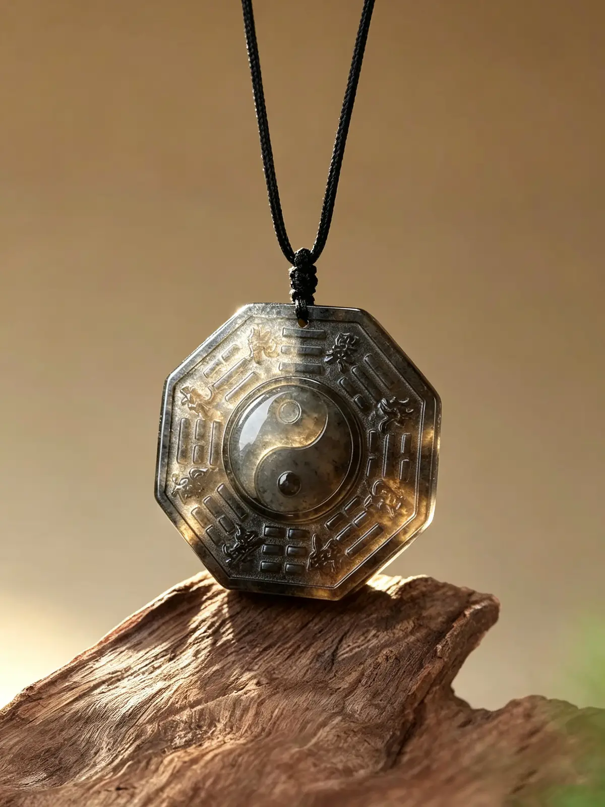 Ice Obsidian Bagua Plate