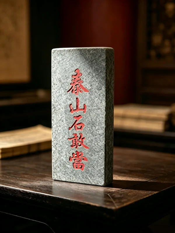 Taishan Stone Guardian Plate