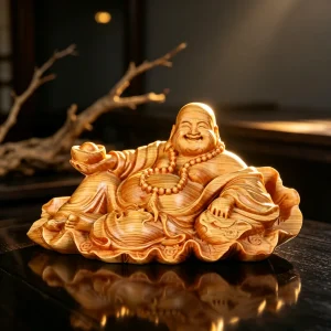 Root Carving Mini Maitreya